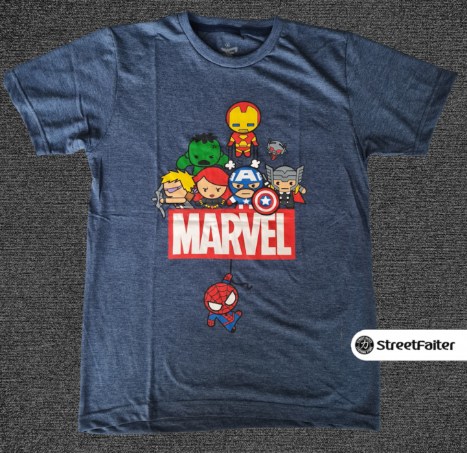 Marvel Funko Azul Jaspeado