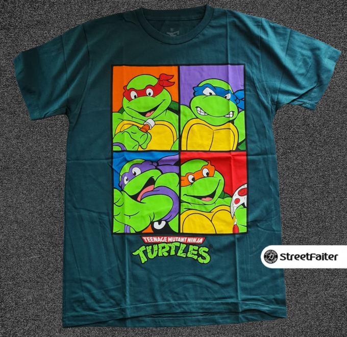 Turtle Ninja Face Verde