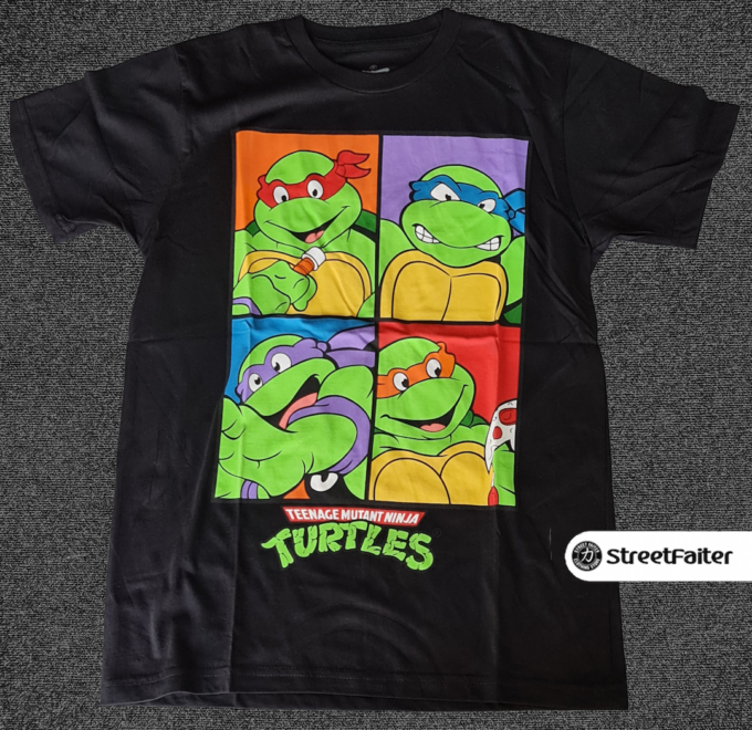 Turtles Ninja Face Negro